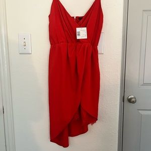 NEW with Tag G by Guess Red asymmetrical dress ❤️
